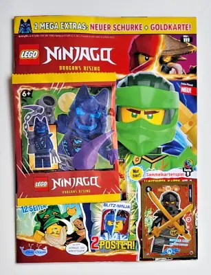 Buy LEGO® Ninjago Magazine #111 With New Villain + Gold Card, *NEW* • 4.80£