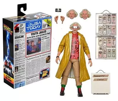 Buy Neca Back To The Future 2 Ultimate Doc Brown 7″ Action Figure B17 Toys Gift • 35.99£
