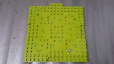 Buy Lego Base Plate Lime Green Grass Decoration 16 X 16 Double Board • 4.69£