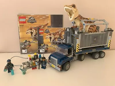 Buy LEGO - 75933 - Jurassic World: T. Rex Transport • 75.95£