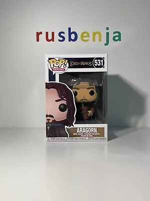 Buy Funko Pop! Movies Lord Of The Rings Aragorn #531 • 19.99£