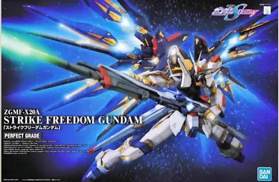 Buy Gundam Destiny ZGMF-X20A Strike Freedom Perfect Grade PG 1/60 Model Kit Bandai • 298.73£
