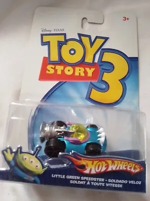 Buy Little Green Speedster Hot Wheels Toy Story 3 BNIP • 9.99£