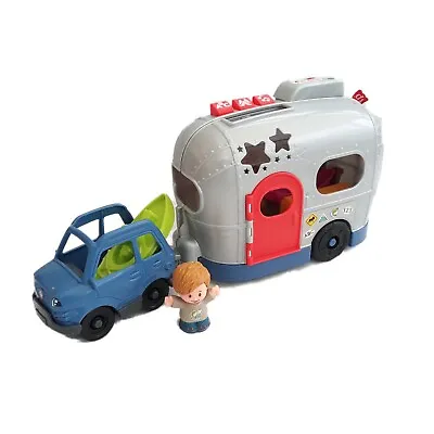 Buy Fisher Price Little People LIGHT UP LEARNING CAMPER And Figure • 18.99£