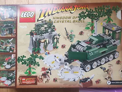 Buy LEGO 7626 Indiana Jones And The Kingdom Of The Crystal Skull RARE Jungle Cutter • 20£