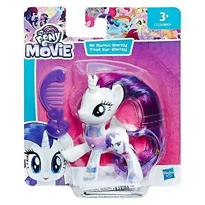 Buy My Little Pony The Movie All About RARITY 8cm / 3 -inch Figure By Hasbro • 10.99£