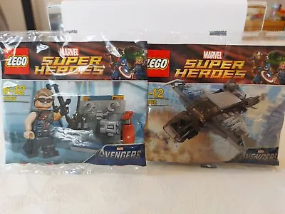Buy Lego Marvel  30165 Hawkeye  + 30162 Quinjet  Polybag  New And Sealed • 6.30£