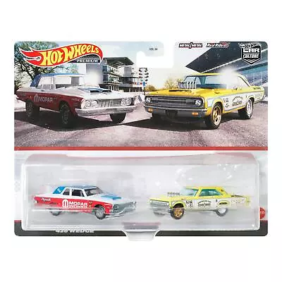 Buy Hot Wheels Car Culture '63 PLYMOUTH BELVEDERE 426 WEDGE & '65 DODGE CORONET • 17.99£