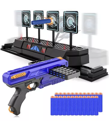 Buy Moving Electronic Digital Target For Nerf Guns With 12 Clip Magazine Toy Gun • 20.95£