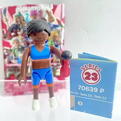 Buy Playmobil Black Athlete Runner Figure Series 23 Girls. NEVER PLAYED WITH • 3.50£