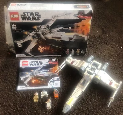 Buy LEGO Star Wars - Luke Skywalker’s X-Wing Fighter - Set 75301 (100% Complete) • 33£