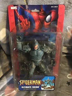Buy SPIDERMAN ULTIMATE RHINO Toy Biz Marvel Legends Figure • 45£