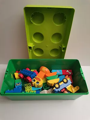 Buy Lego Green Storage Brick 8 Stud Container Box Medium Size With Nice Duplo • 22£
