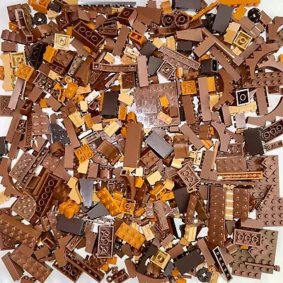 Buy 500g Brown / Nougat LEGO Mix Bundle Bulk Bricks Plates & Parts Lots Small Pieces • 10£
