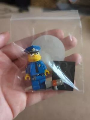 Buy LEGO The Simpsons Chief Wiggum Minifigure 71016 • 9.90£