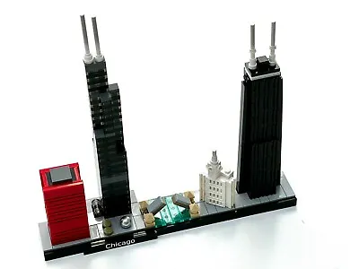 Buy LEGO Architecture: Chicago (21033) New Parts Inc Printed Nameplate - RARE • 84.95£