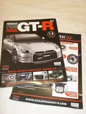Buy  Eaglemoss 1/8 Scale Nissan R-35 / GTR, Un Opened Parts For Pack 1, 2, 3. • 100£