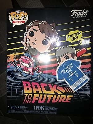 Buy Back To The Future POP! & Tee Box Marty McFly Exclusive LARGE • 34.99£