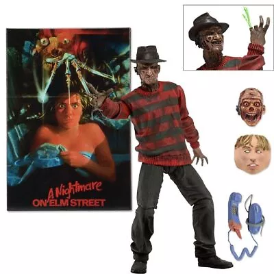 Buy NECA Freddy Krueger 30th Nightmare On Elm Street 7  PVC Action Halloween Toys • 22.99£