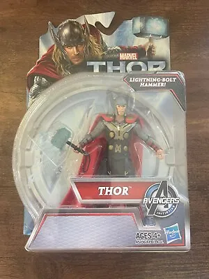 Buy Hasbro - Thor The Dark World - Lightning-Bolt Hammer Thor - 4  Action Figure NIB • 15£