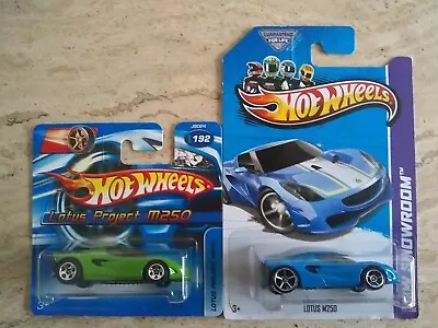 Buy Hot Wheels  X2  Lotus M250  Blue Long Card, Green Short Card 1:64 New • 3£