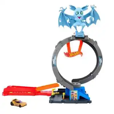 Buy Hot Wheels City Bat Loop Attack Set Kids Play Toy • 39.99£