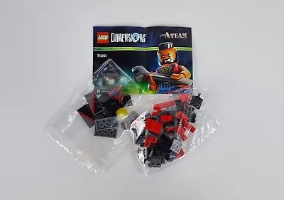 Buy Lego Dimensions - B.A. Baracus Minifigure & A-Team Van  LEGO ONLY - NO GAME TAGS • 15.90£