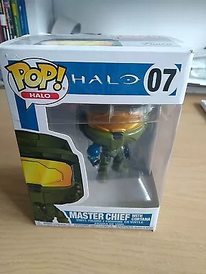 Buy Funko POP! Games: Halo Master Chief With Cortana Vinyl Figure - Green (30099) • 14.99£