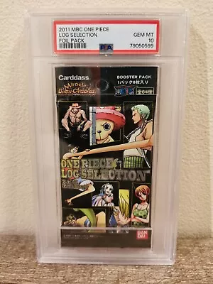 Buy [PSA 10] 2011 One Piece Miracle Battle Carddass Foil Booster Pack Gem Mint POP 1 • 200.15£