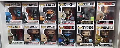 Buy Star Wars Funko Bundle Includeing Rare And Exclusives Funko Pops!  • 149.99£