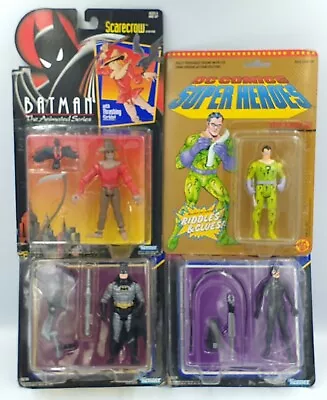 Buy Batman : Riddler, Scarecrow, Laser Batman & Catwoman Action Figure Set (sz) • 73.50£