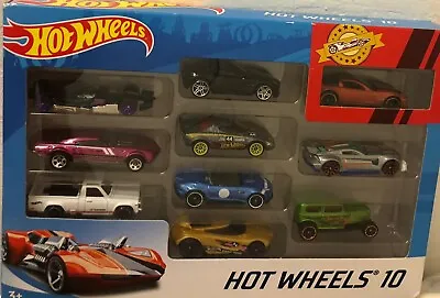 Buy Hot Wheels Assorted 10-Car Gift Pack - Free Postage • 19.99£