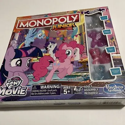 Buy My Little Pony The Movie Monopoly Junior Friendship Festival Game NIB • 34.24£