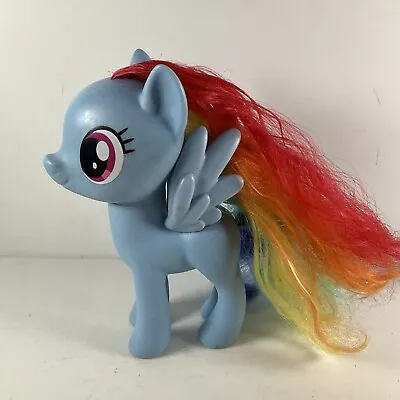 Buy My Little Pony Rainbow Dash Blue Pony  Rainbow Hair - Hasbro 2016 • 11.99£