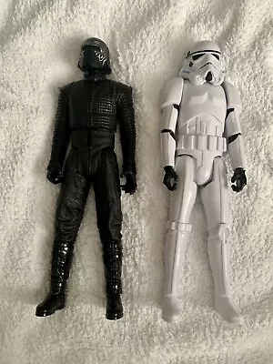 Buy Star Wars Storm Trooper And Kylo Ren 2x 12 Inch Figures • 17.06£