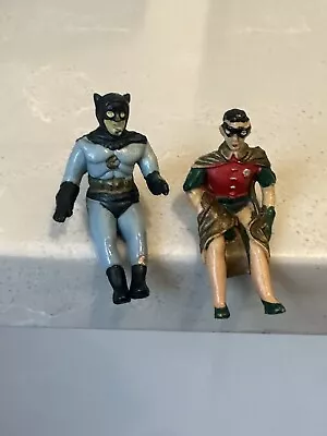 Buy Corgi Toys 267 Batmobile 1966 Original Batman And Robin Figures • 24.99£