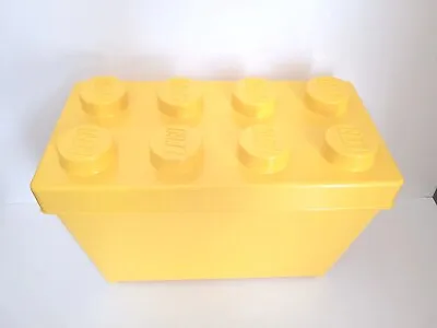 Buy Lego Big Yellow 8 Stud Storage Box 2012 • 15£