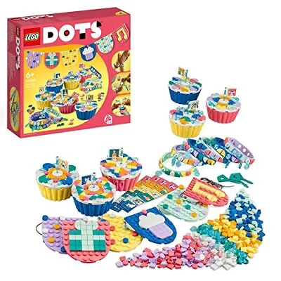 Buy LEGO 41806 DOTS Ultimate Party Kit, Kids Birthday Games And DIY Party Bag Filler • 38.24£