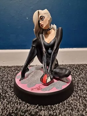 Buy SPIDER-MAN - Black Cat By J. Scott Campbell Comiquette Polystone Statue Sideshow • 300£