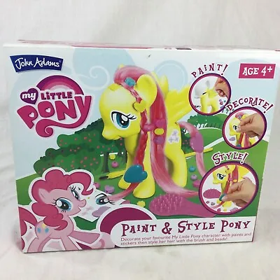 Buy My Little Pony FIM G4 Paint & Style Ceramic Fluttershy Pony Figure Boxed Mint • 6£