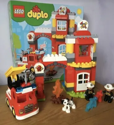 Buy LEGO DUPLO 10903 FIRE STATION 100% COMPLETE SET .boxed • 28£