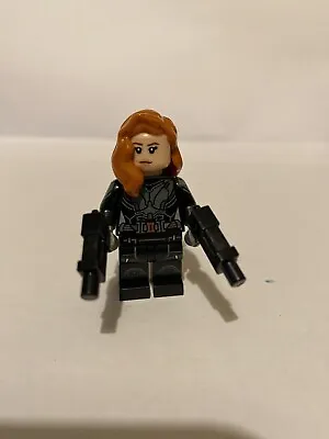 Buy LEGO Black Widow Minifigure  - Marvel Avengers - NEW From 76166 • 12.95£