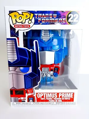 Buy Transformers Optimus Prime 22 Funko Pop Vinyl Retro Toys With Pop Protector Xmas • 29.99£
