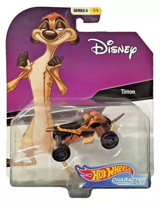 Buy Hot Wheels Character Car Disney - TIMON - Diecast **BN** • 12.50£