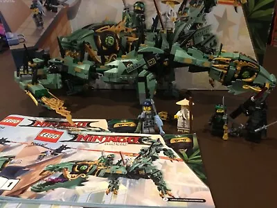 Buy LEGO The LEGO Ninjago Movie: Green Ninja Mech Dragon (70612) Instructions + Box • 38£