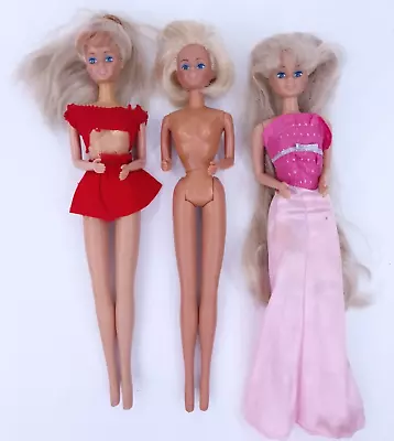 Buy Lot Of 3 Vintage 1980s Petra Doll Dolls Bundle Germany German Blonde Barbie • 30.22£