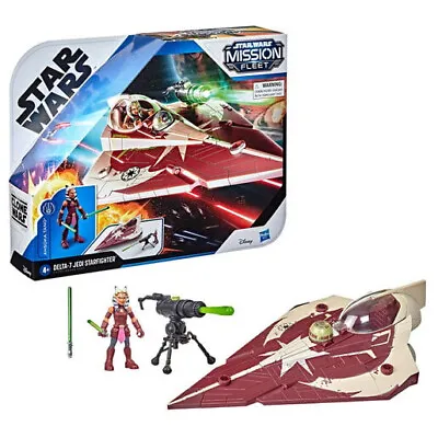 Buy New Star Wars Mission Fleet Playset Ahsoka Tano Figure & Jedi Starfighter Ship • 8.96£