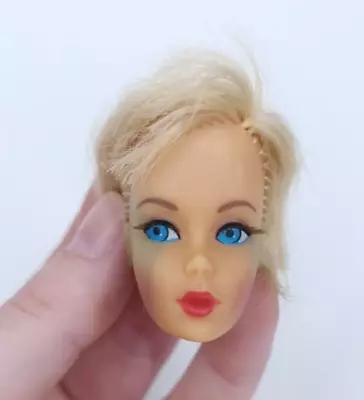Buy Vintage 1960s Mattel Hair Fair Barbie Head Only Blonde • 36.04£