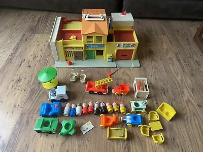 Buy Vintage Fisher Play Family Village 1970s Toys • 80£