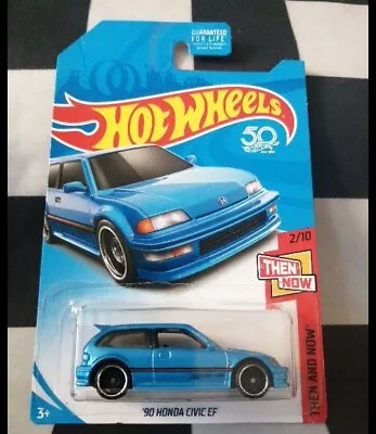 Buy 2017 Hot Wheels 90 Honda Civic EF K-Mart Exclusive Then And Now  • 59.99£